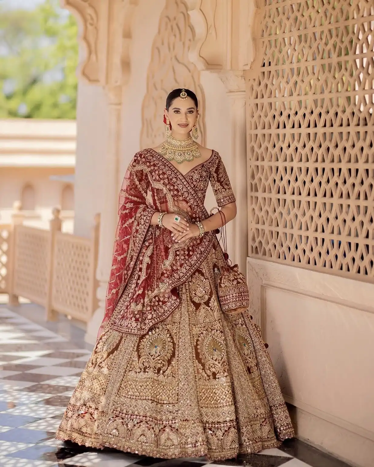 Bridal campaign portrait
