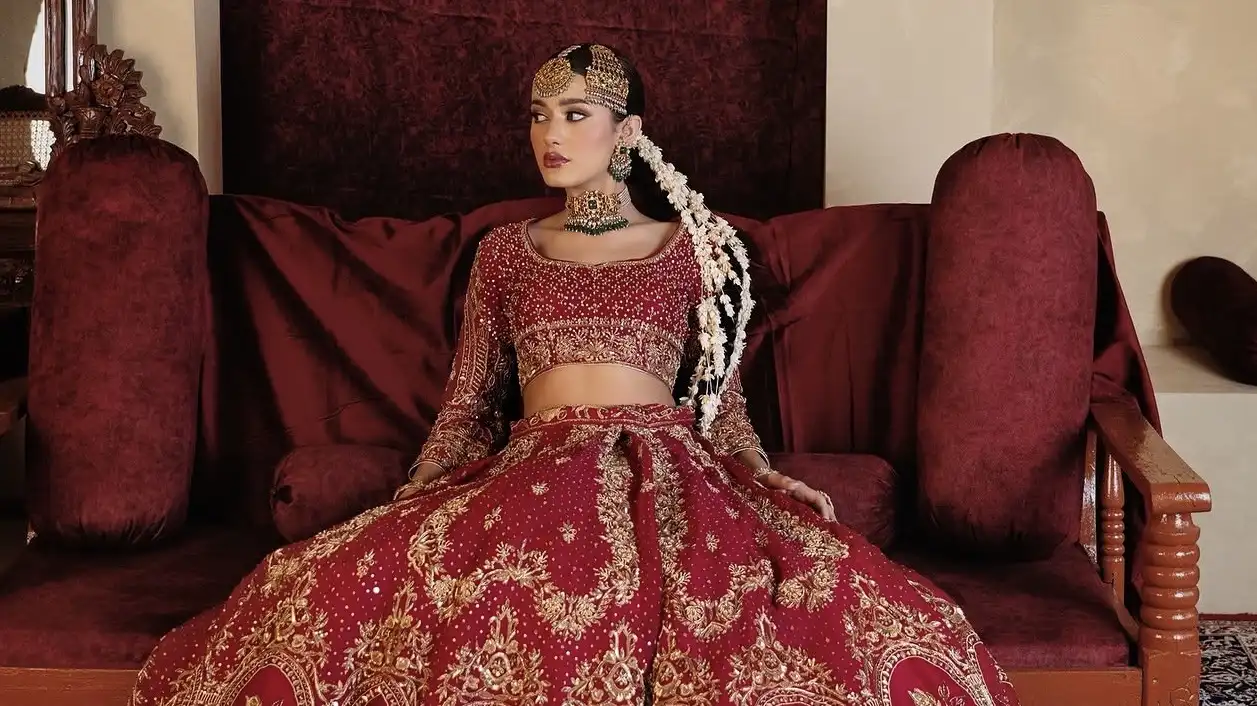 Editorial bridal campaign landscape
